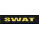 Shellback Tactical SWAT ID-Placard, Hook Back, 1 x 5inch, Gold on Black, One Size Fits Most SBT-X213231A-SWT-GB