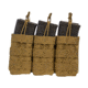 Shellback Tactical Triple M4 Open Top Rifle Mag Pouch, Coyote, One Size Fits Most GSA-M4TOMP-CT