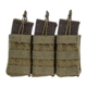 Shellback Tactical Triple M4 Open Top Rifle Mag Pouch, Ranger Green, One Size Fits Most GSA-M4TOMP-RG