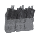 Shellback Tactical Triple Stacker Open Top Pouch for Six M4 Mag, Wolf Grey, One Size, SBT-3300-WG