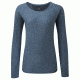 Sherpa Rinchen Long Sleeve Tee - Womens, Samudra, Large SW3110-SAMUDRA-L