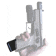 Shield Arms CZ P10-C/P07 5 Round w/ 9mm Luger &amp; 4 Round w/ .40 S&amp;W Pistol Magazine Extension, Black, 1 Pack, Aluminum, CZP10C-ME-5/4RD