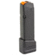 Shield Arms Extended Magazine, Glock 17 OEM, 9MM, 22 Rounds, Fits Glock 17, Aluminum Material, Anodized Finish, Black