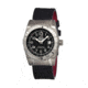 Shield Jarrod Mens Watch, Black-Silver-Black SLDSH0402