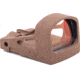 Shield Sights Compact Reflex Mini Red Dot Sight 2.0, 4 MOA Dot Reticle, RMS2-4MOA Glass Lens, FDE, RMS2-8-Moa-G-FDE