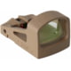 Shield Sights Compact Reflex Mini Red Dot Sight 2.0, 4 MOA Dot Reticle, RMS2-4MOA Glass Lens, FDE, RMS2-4MOA-GLASS-FDE