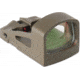 Shield Sights Compact Reflex Mini Red Dot Sight 2.0, 4 MOA Dot Reticle, RMS2-4MOA Glass Lens, Olive Drab Green, RMS2-4 Moa G ODG