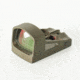 Shield Sights Compact Reflex Mini Red Dot Sight, 4 MOA Dot Reticle, RMSC-4MOA Glass Lens, Olive Drab Green, RMSc-4 Moa G ODG