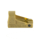 Shield Sights Compact Reflex Mini Red Dot Sight, 8 MOA Dot Reticle, RMSx-8MOA Glass Lens, FDE, NSN LN, SMSc-8 MOA-GLASS FDE