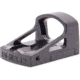 Shield Sights Compact Reflex Mini Red Dot Sight w/Draw, 1x21.85mm, 8 MOA Dot Reticle, Black, RMSD-8MOA-GLASS