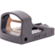 Shield Sights Compact Reflex Mini Red Dot Sight w/Draw, 1x21.85mm, 8 MOA Dot Reticle, Black, RMSD-8MOA-GLASS