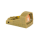 Shield Sights Compact Shield Mini Red Dot Sight, 4 MOA Dot Reticle, SMSC-4MOA Glass Lens, FDE, SMSc-4MOA-GLASS FDE