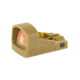Shield Sights Compact Shield Mini Red Dot Sight, 4 MOA Dot Reticle, SMSC-4MOA Glass Lens, FDE, SMSc-4MOA-GLASS FDE