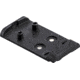 Shield Sights Glock MOS Ultra Slim Mounting Plate, Black, 2x1x0.25 in, MNT-MOS-SMS/RMS