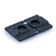 Shield Sights Aimpoint T1 Adapter Plate, Black, RMSc, MNT-T1/T2-CQS/SIS