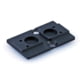 USED, Shield Sights Aimpoint T1 Adapter Plate, Black, RMSc, MNT-T1/T2-CQS/SIS