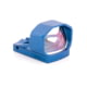 Shield Sights Glass Edition XL Mini Reflex Red Dot Sight, 1x, Blue, 8 MOA Dot Reticle, RMSX-8MOA-GLASS-BLUE
