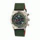 Shield Swiss Diver Mens Watch, 50ATM, Silver, Green Dial SLDSH0506