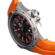 Shield Vessel Strap Watch w/Date, Orange - Mens, SLDSH112-2