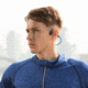 Shokz OpenMove Bone Conduction Open-Ear Lifestyle/Sport Headphones, Blue, S661-ST-BL-US