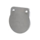 Shootsteel 1/2in AR500 Steel Target, Gong, Gray, 6 inch, 11061458436