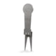Shootsteel 1/4in AR400 Static, Classic Popper, Gray, 20 inch, 11061581444