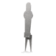 Shootsteel.Com 1/4&quot; AR400 28&quot; Static Pepper Popper, 11061580612