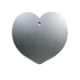 Shootsteel Evil Roy Deck of Cards, 3/8in AR550 Steel Target, Heart, Gray, One Size, 1212316319791