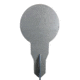 Shootsteel Evil Roy Target System, 3/8in AR550, Round Target Only, Gray, 10 inch, 1073050943535