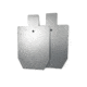 Shootsteel Surplus 1/2in AR500 Target Bundle, Static Target Only, Gray, 12x20 inch, 11061826244