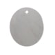 Shootsteel Surplus 1/4in AR550 Steel Target, Static Target Only, Gray, 6 inch, 1185741275183