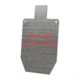 Shootsteel Surplus 5/8in AR500 Steel Target, Gong, Gray, 12x20 inch, 1185792458799