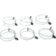 Shop Fox 4in Double Loop Squeeze Hose Clamp, 6 pk. D4569