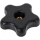 Shop Fox 5-Prong Knob 20 TPI, 2-1/4in DIA, ABS Polypropylene, D4848