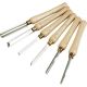 Shop Fox 6 pc. HSS Lathe Chisel Set D3787