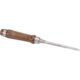Shop Fox German Type Chrome Vanadium Steel Chisel, Walnut Handle, 1/4in. Wide File, 10 in. Overall D3791