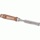 Shop Fox German Type Chrome Vanadium Steel Chisel, Walnut Handle, 3/4in. Wide File, 10 in. Overall D3796