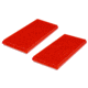 Shoreline Marine Reflector Reflector Rectangle Red, SL76658
