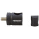 Shrewd Quick Disconnect Matte Black Straight, Black 86819