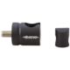 Shrewd Quick Disconnect Matte Black Straight, Black, SMDSMBK