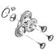 SHURFLO Model 2088 Repair Parts Valve Assembly Kit, 94-232-06