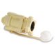 SHURFLO Pressure Reducing City Water Entry - In-Line - Cream, 183-039-08