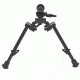 Sierra 7 AIS7 Bipod for AI Chassis, 9-12in Rubber Feet, Black, 380-326