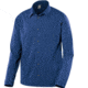 Solar Wind Long Sleeve Shirt - Mens-True Blue-Medium