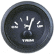 Sierra International Premier Pro 2in Trim Gauge For Johnson/Evinrude/Suzuki, Black, 62726P