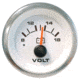 Sierra International Premier Pro Series - Voltmeters-12 And 24 Volt- 12 Volt System, White, 62555P