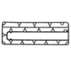 Sierra International Yamaha Outer Exhaust Cover Gasket Replaces 688 41114 A0, 18-99148
