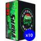 Sierra Bullets Outdoor Master 9mm Luger 124 Grain Jacketed Hollow Point Brass Cased Centerfire Pistol Ammo, 200 Rounds, A8124-20