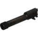 SIG SAUER Barrel, 9MM, 3.7 Threaded Barrel, 1/2X28 Thread Pitch, Fits Sig P365, Nitride Finish, Black, Loaded Chamber Indicator