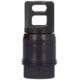 SIG SAUER Clutch-Lok QD Muzzle Brake, 7.62mm, 5/8x24, 25 Degree Taper, Black, SL76258X2425DEGM